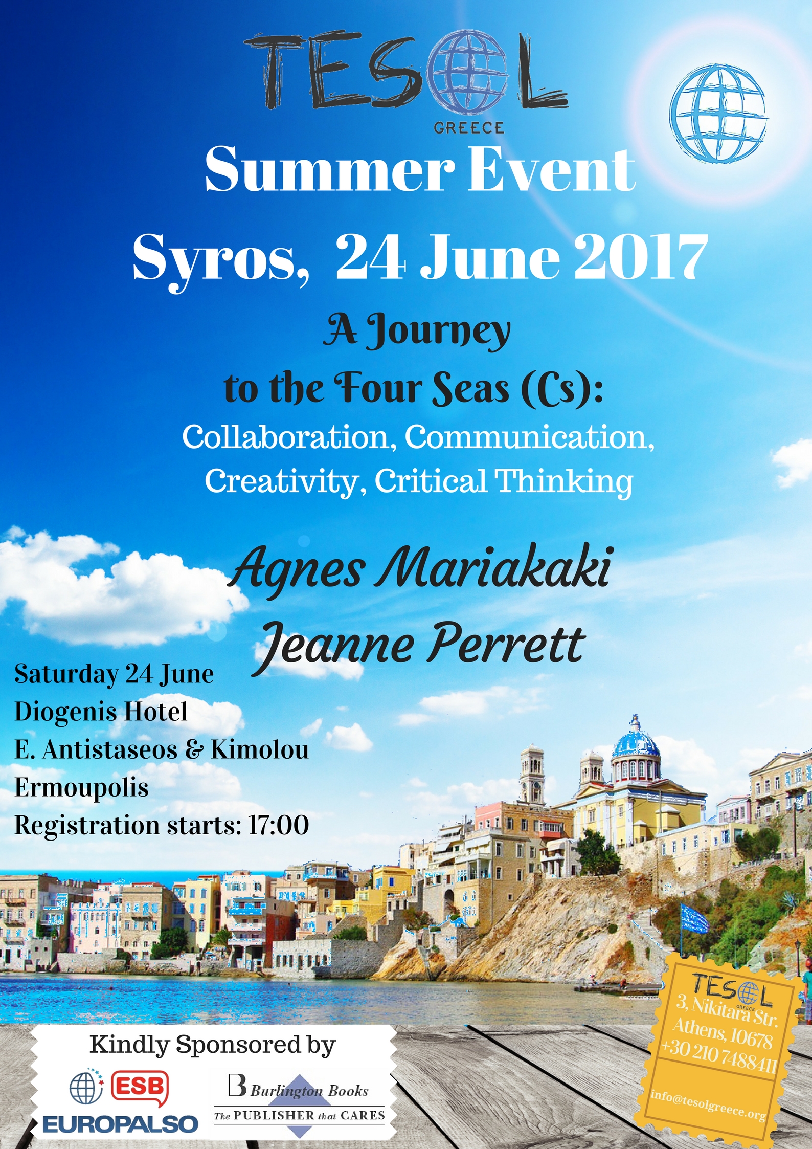 TESOL Summer 2017 Event - Σύρος