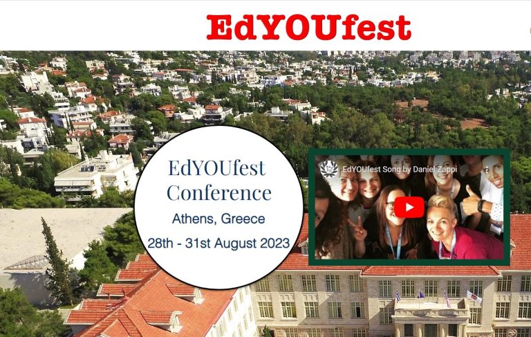 Διεθνές Συνέδριο EdYOUfest, 28-31/8 – Κολλέγιο Αθηνών